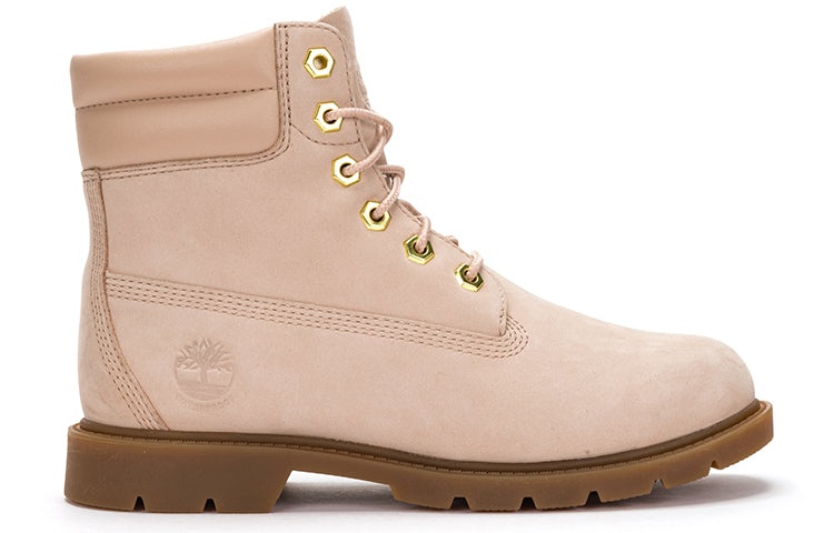 (WMNS) Timberland Linden Woods 6 Inch Waterproof Boots 'Light Beige Nubuck' A5N35W - 2
