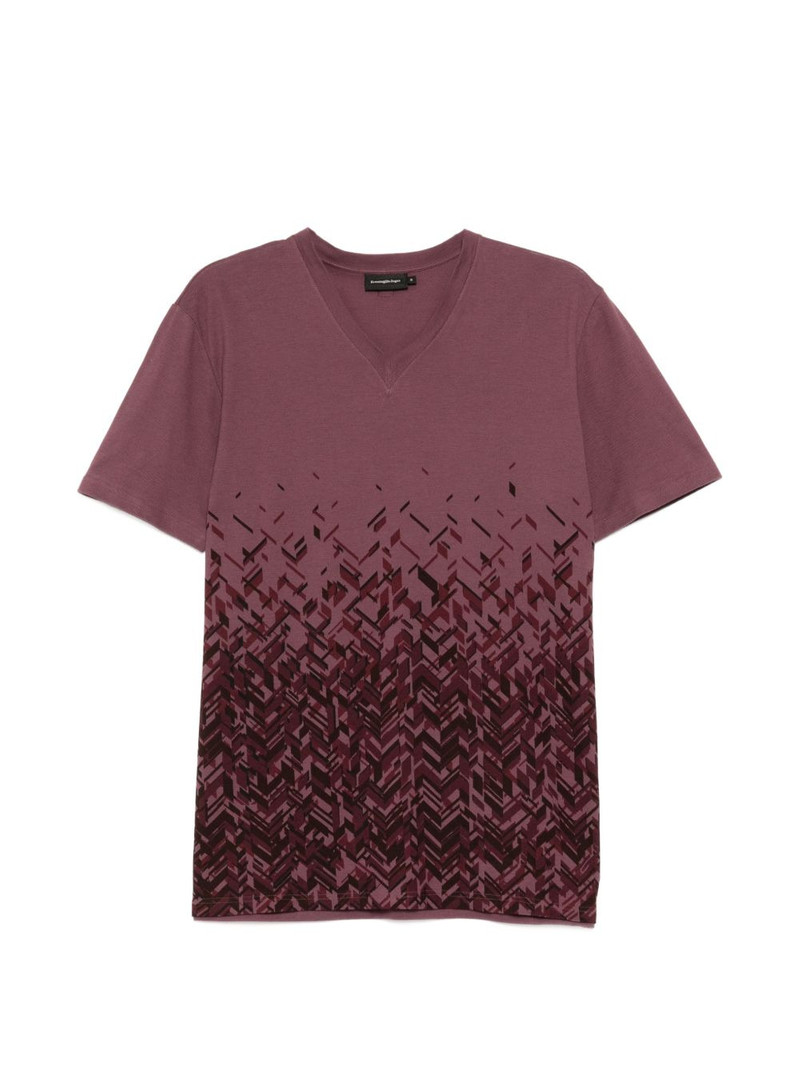 v-neck T-shirt 1
