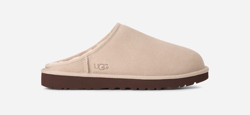 ® Men's Classic Slip-On Sheepskin Slippers in Moonlight 1