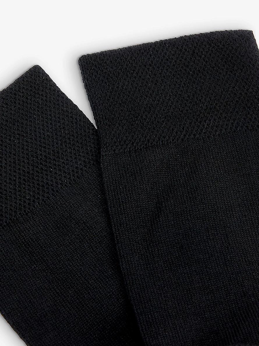 Sensitive London stretch-cotton-blend socks - 2