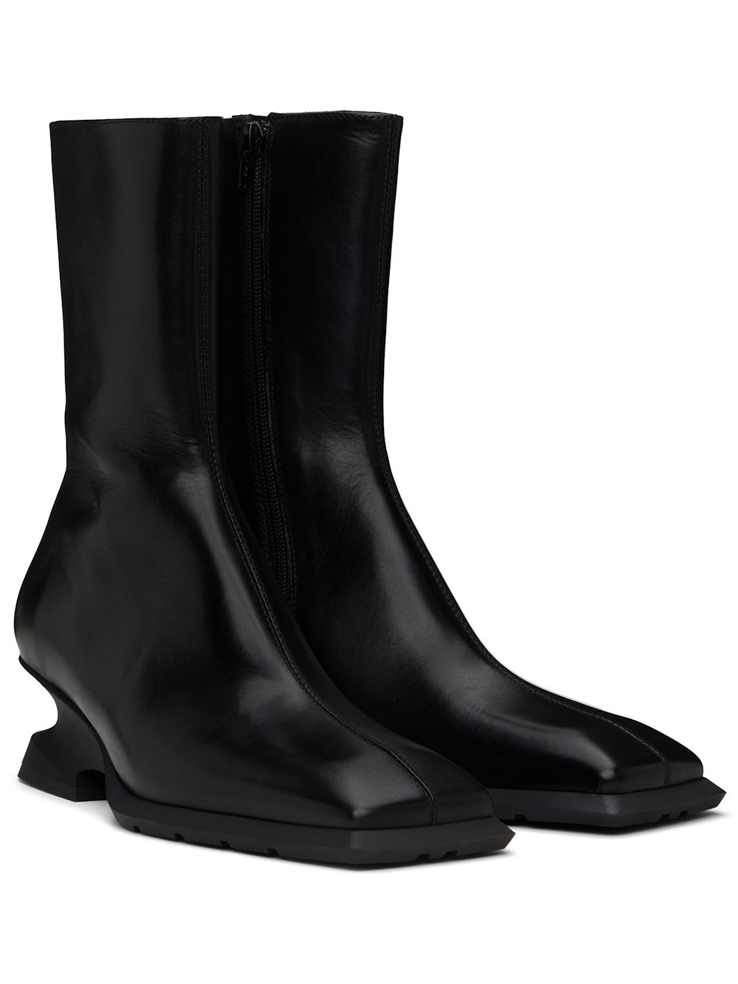 MIISTA Black Daria Boots | REVERSIBLE