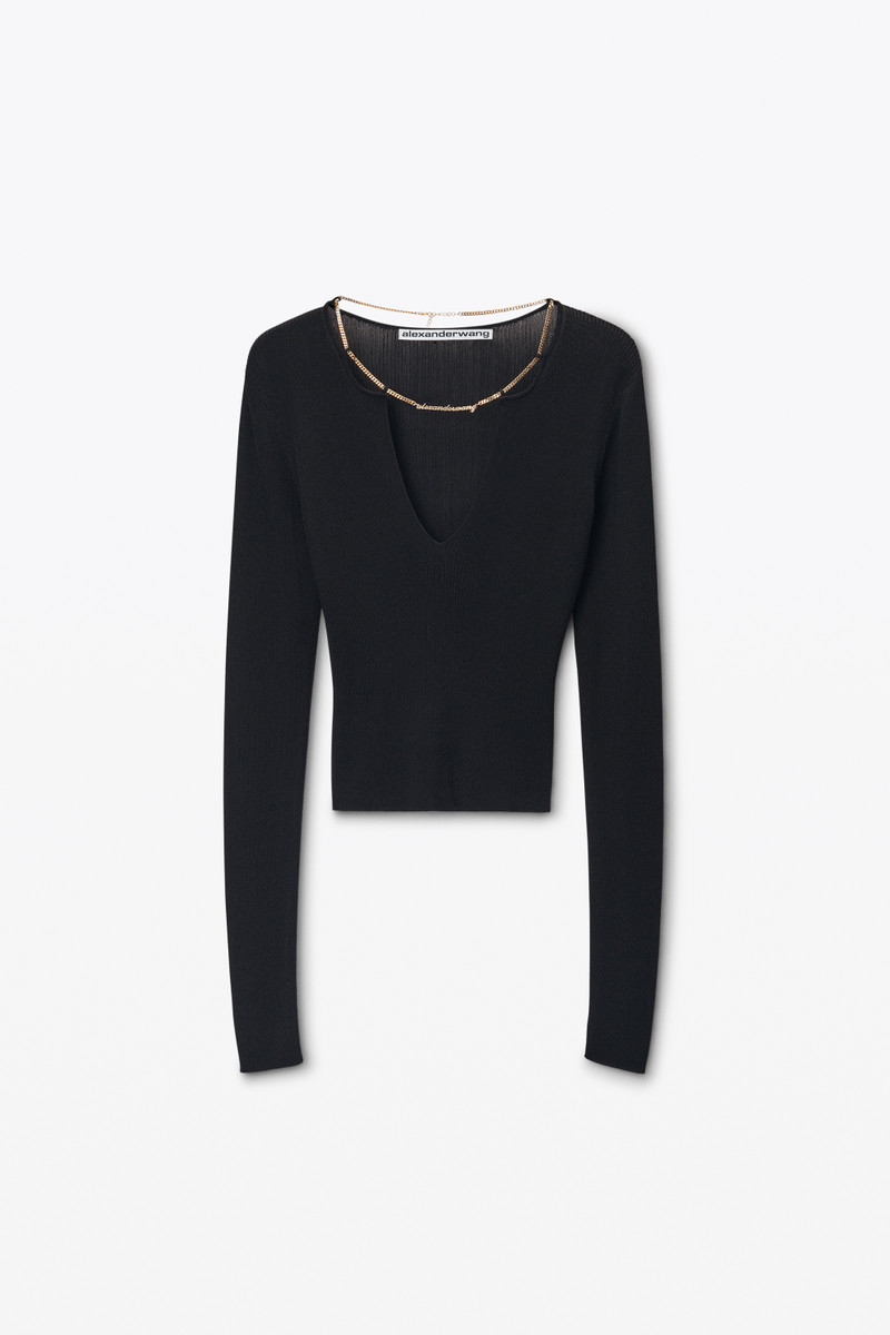 Logo Nameplate Cropped Shirt 1