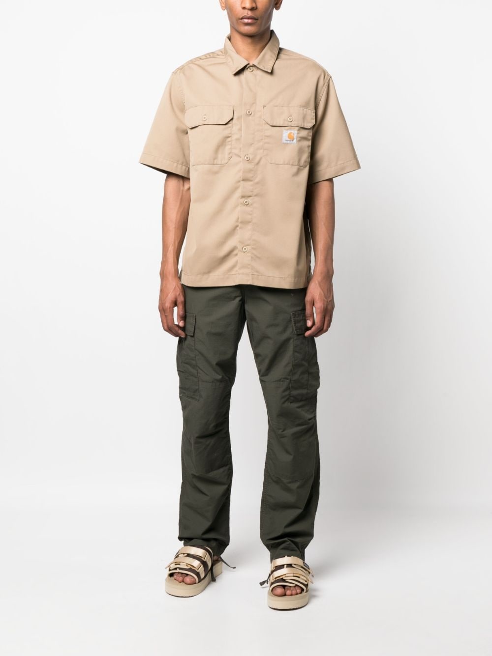 regular cargo trousers - 2