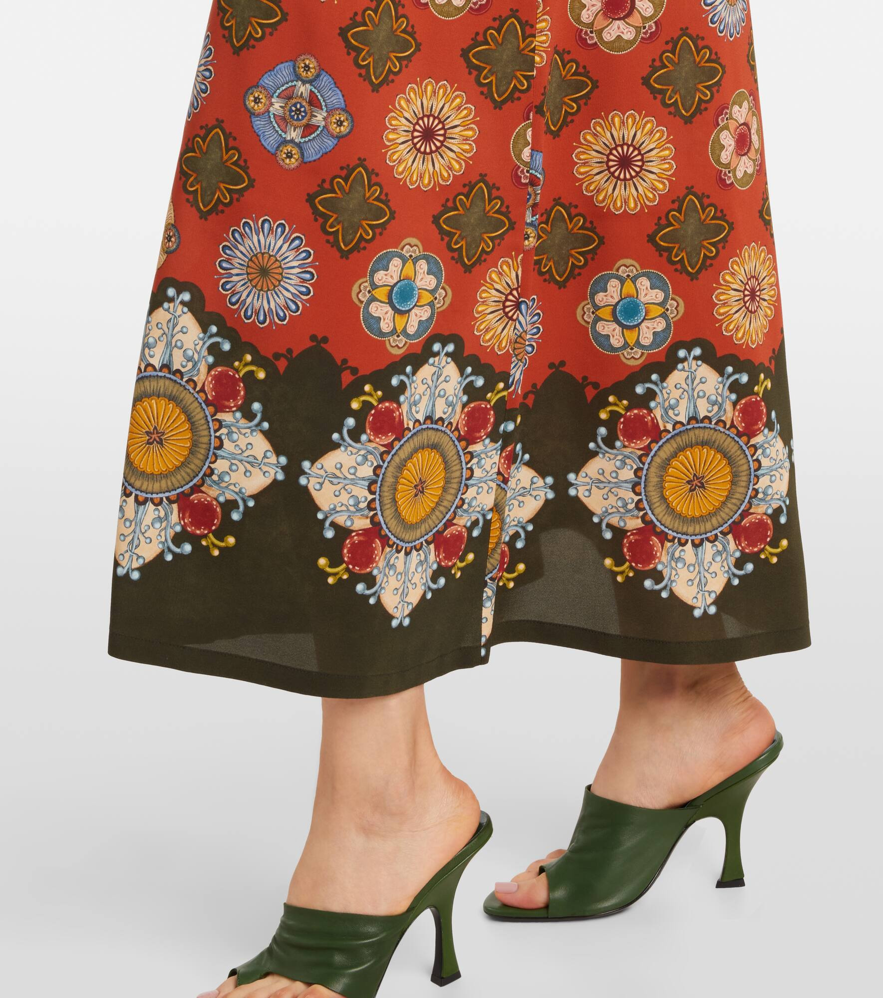 Swing printed jersey maxi dress - 5