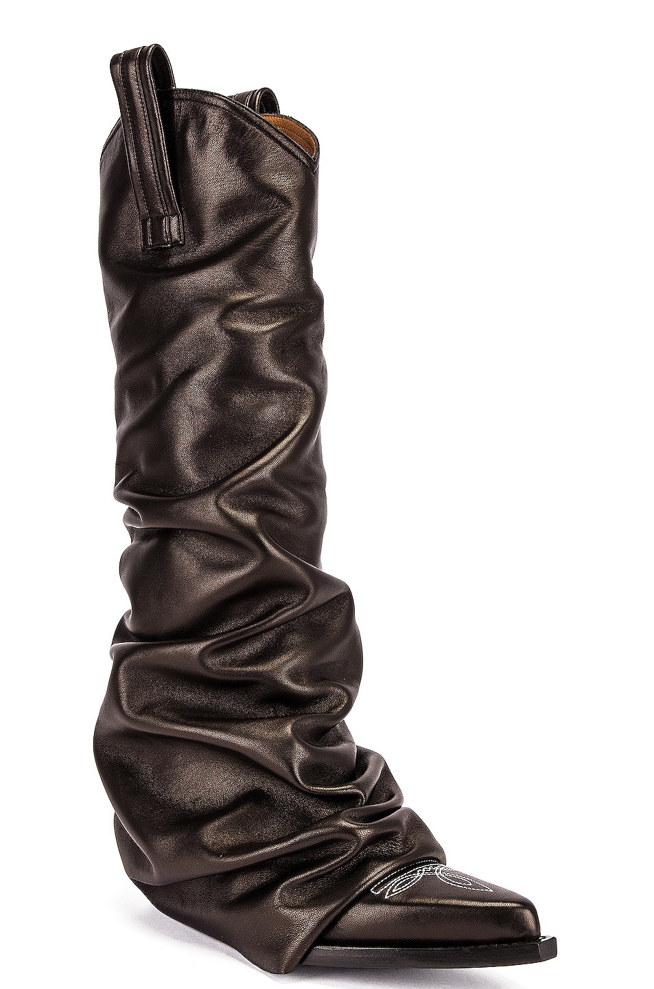 Mid Cowboy Boot with Sleeve - 2