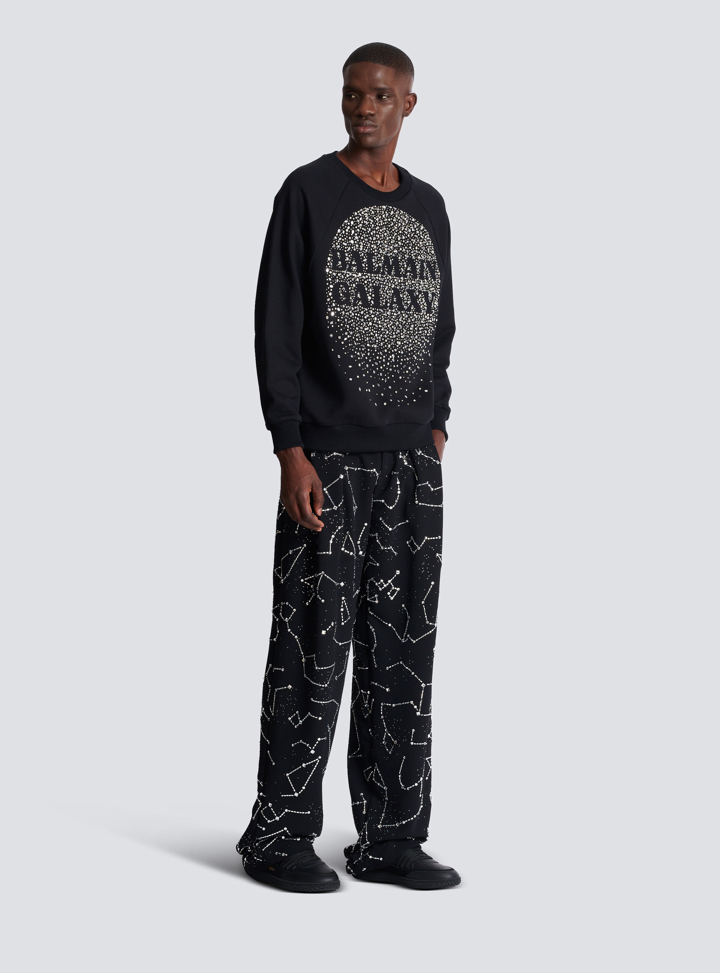 Balmain Galaxy embroidered sweatshirt - 3