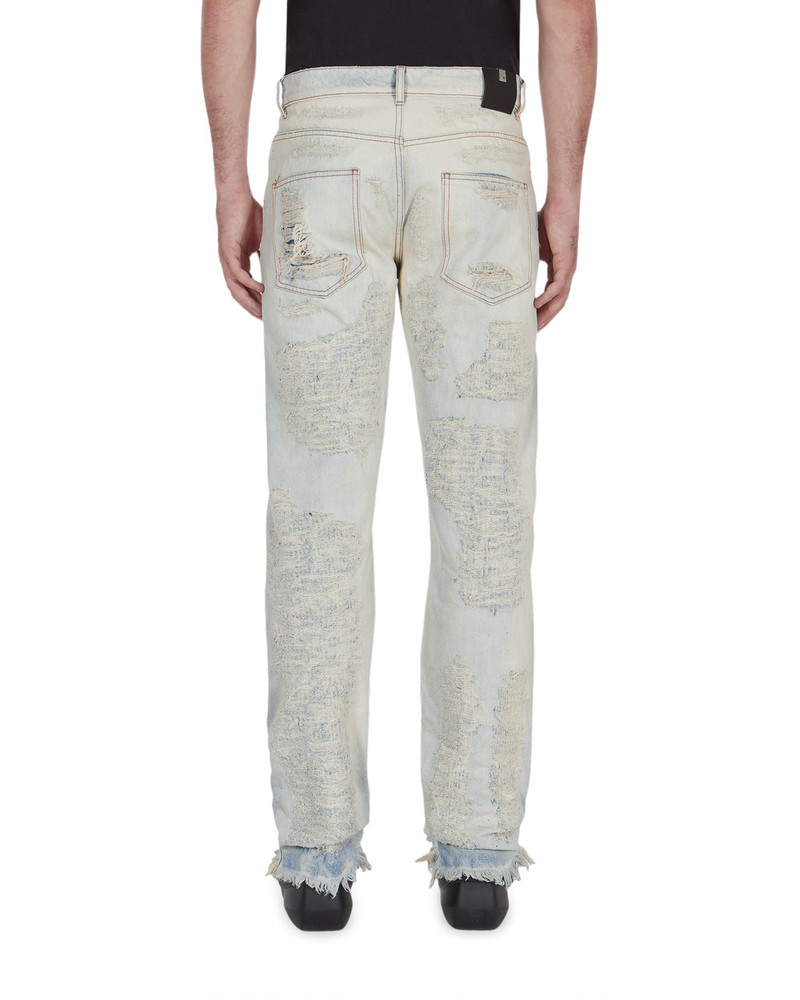 DESTROYED EMBROIDERY JEAN 5