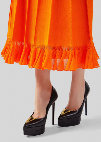 VERSACE Virtus Platform Pumps outlook