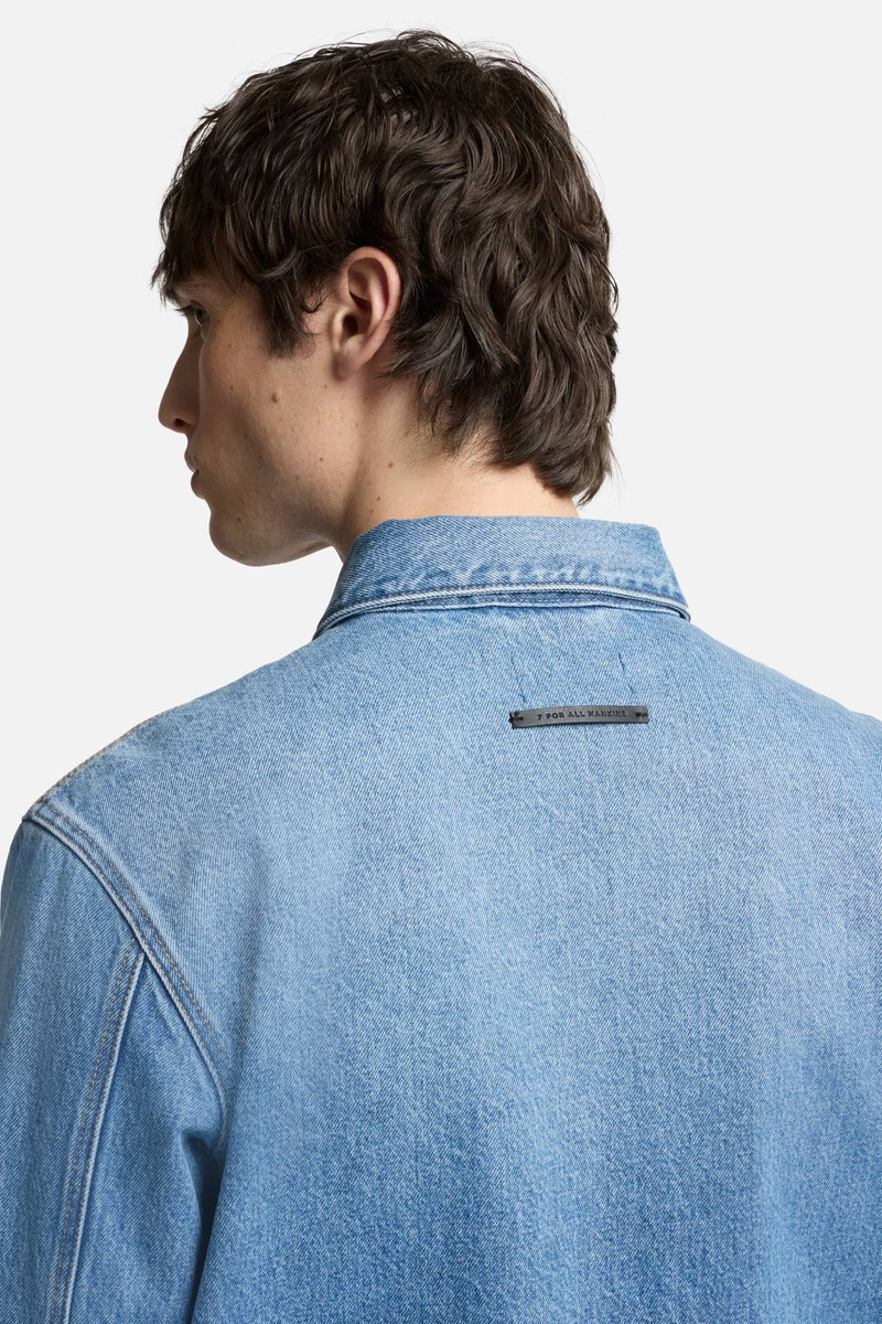 Denim Harrington Jacket in Mason 4