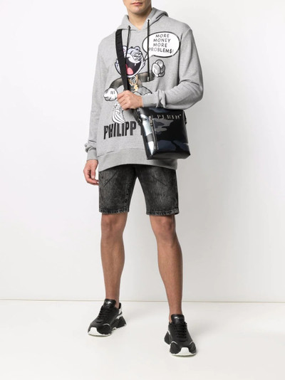 PHILIPP PLEIN Mykonos-fit denim shorts outlook