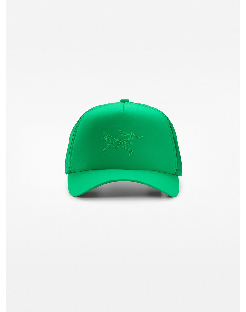 Bird Curved Brim Trucker Hat 1