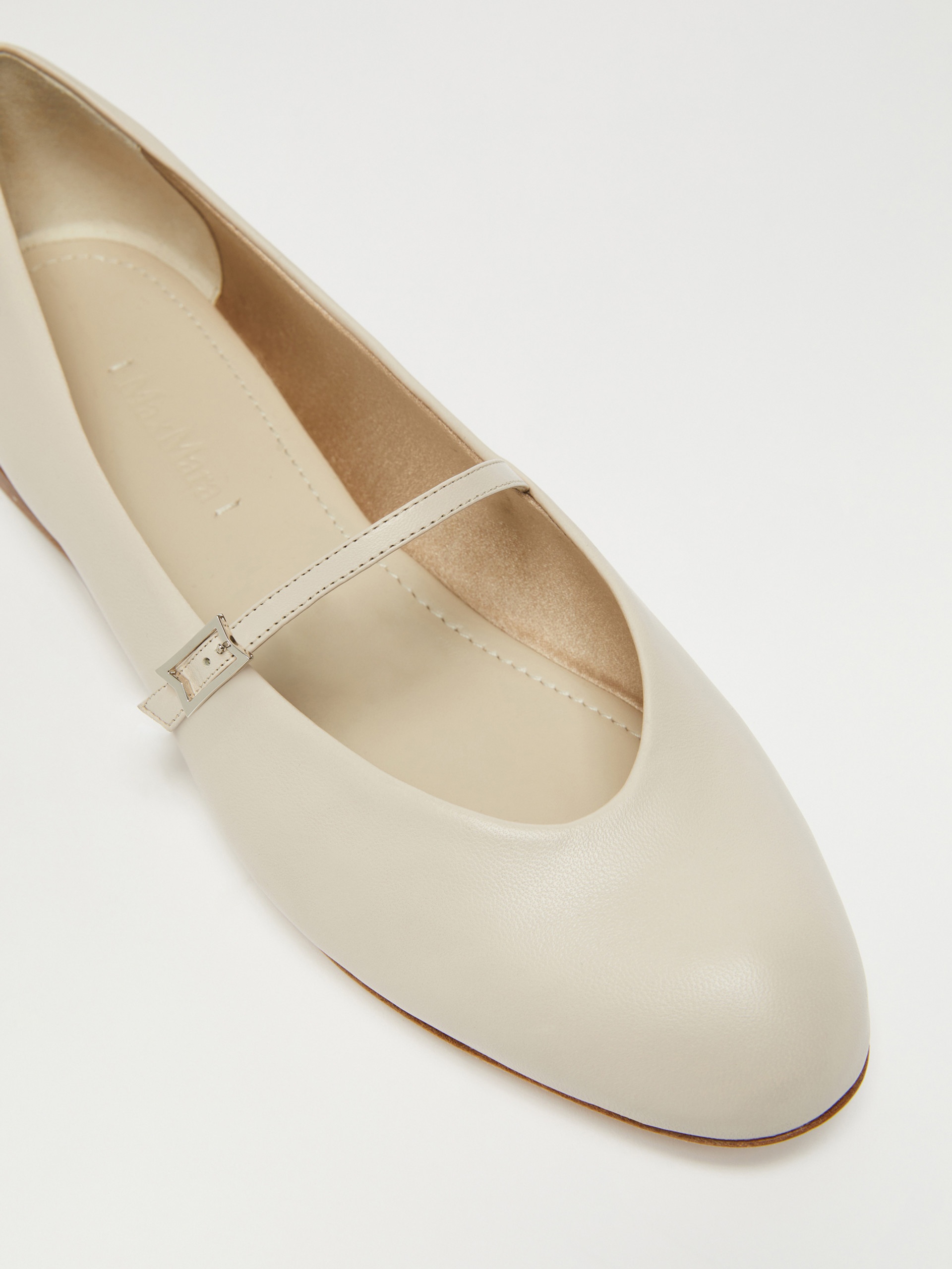MMBALLET Nappa leather ballet flats - 4