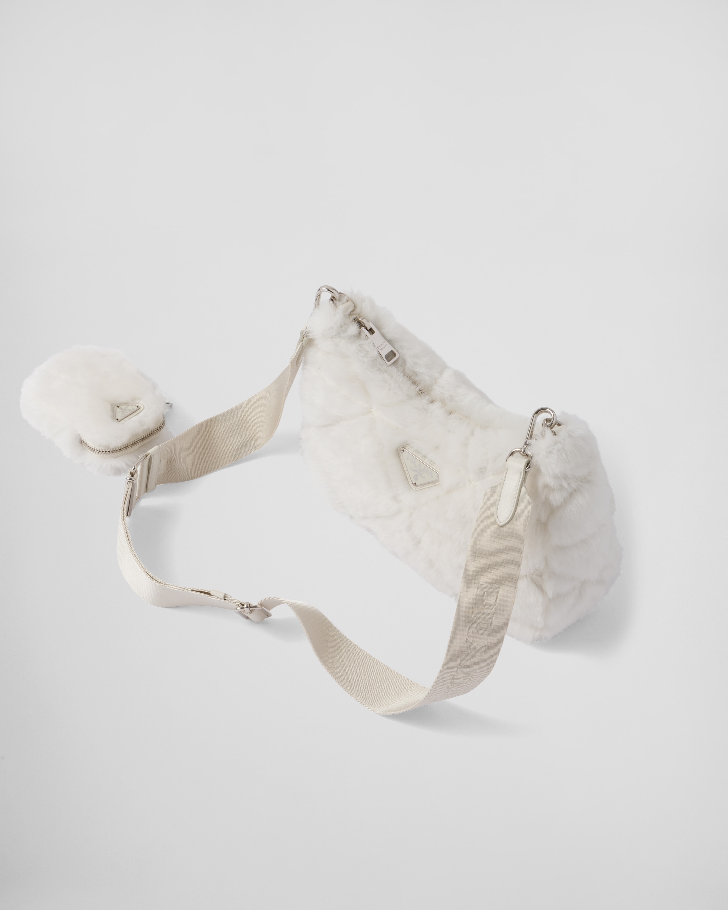 Shearling shoulder bag - 3