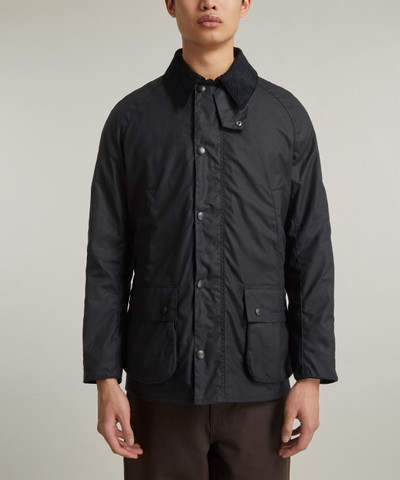 Barbour Ashby Navy Waxed Jacket outlook
