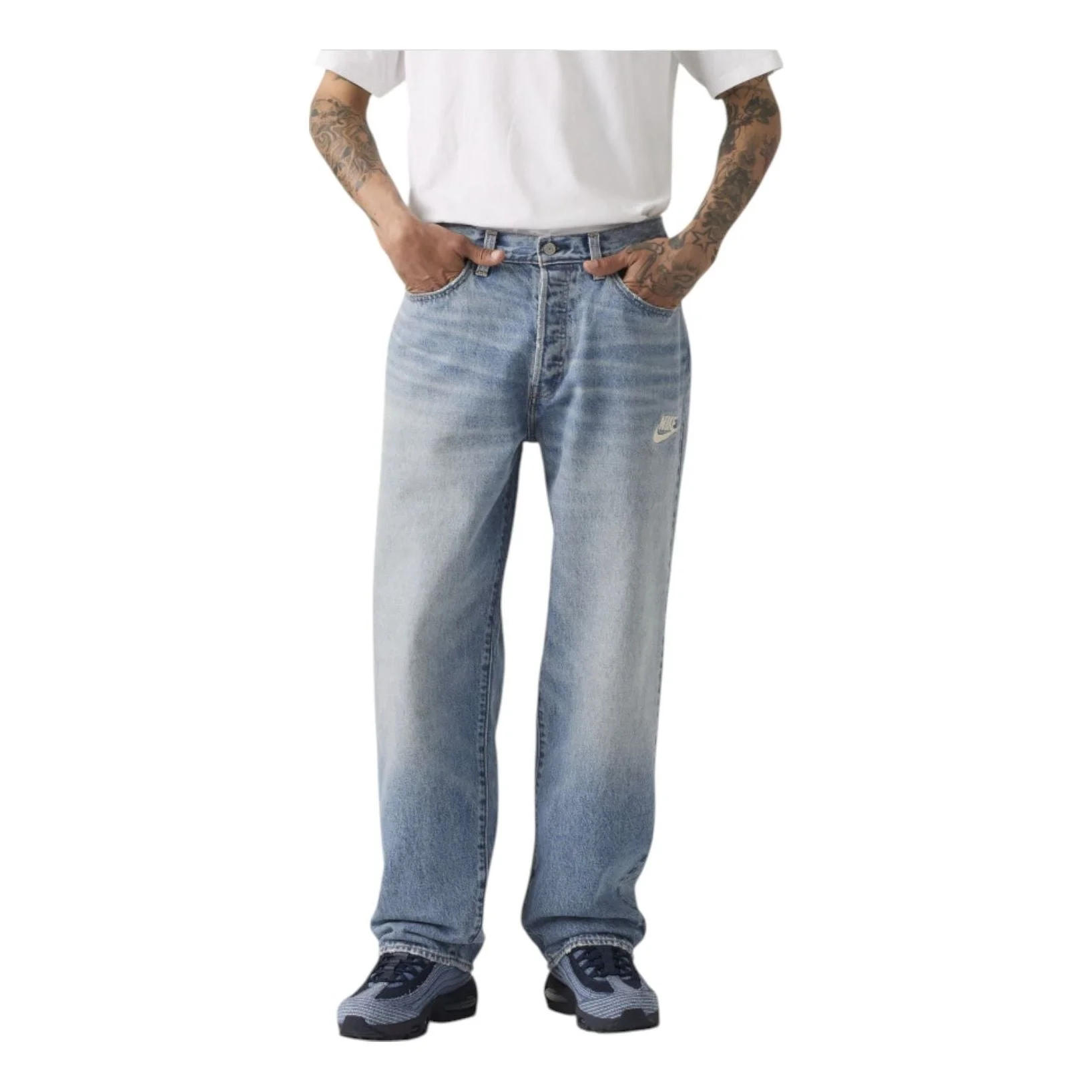 Nike x Levi's Baggy Jeans 'Denim' 002TN-0000 - 1