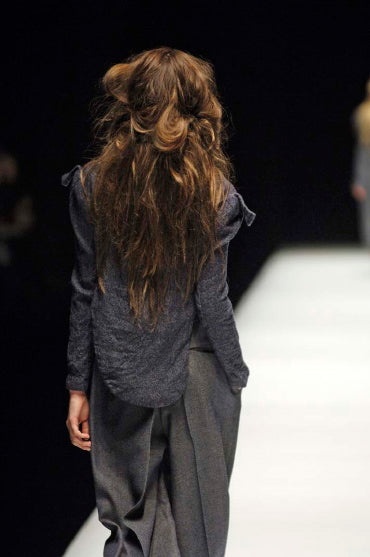 Yohji Yamamoto Fall 2006 Runway Oversized Wool Cropped Jacket 1 - 6