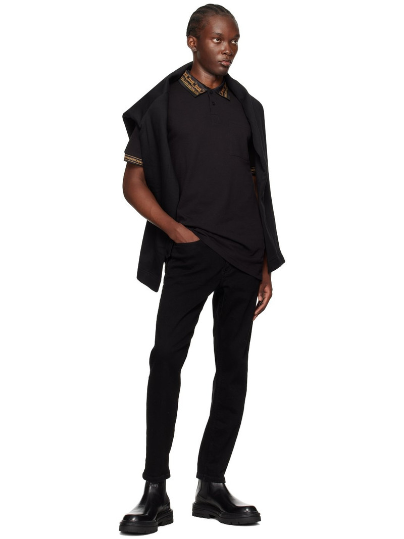 VERSACE JEANS COUTURE Black Appliqué Sweatshirt outlook