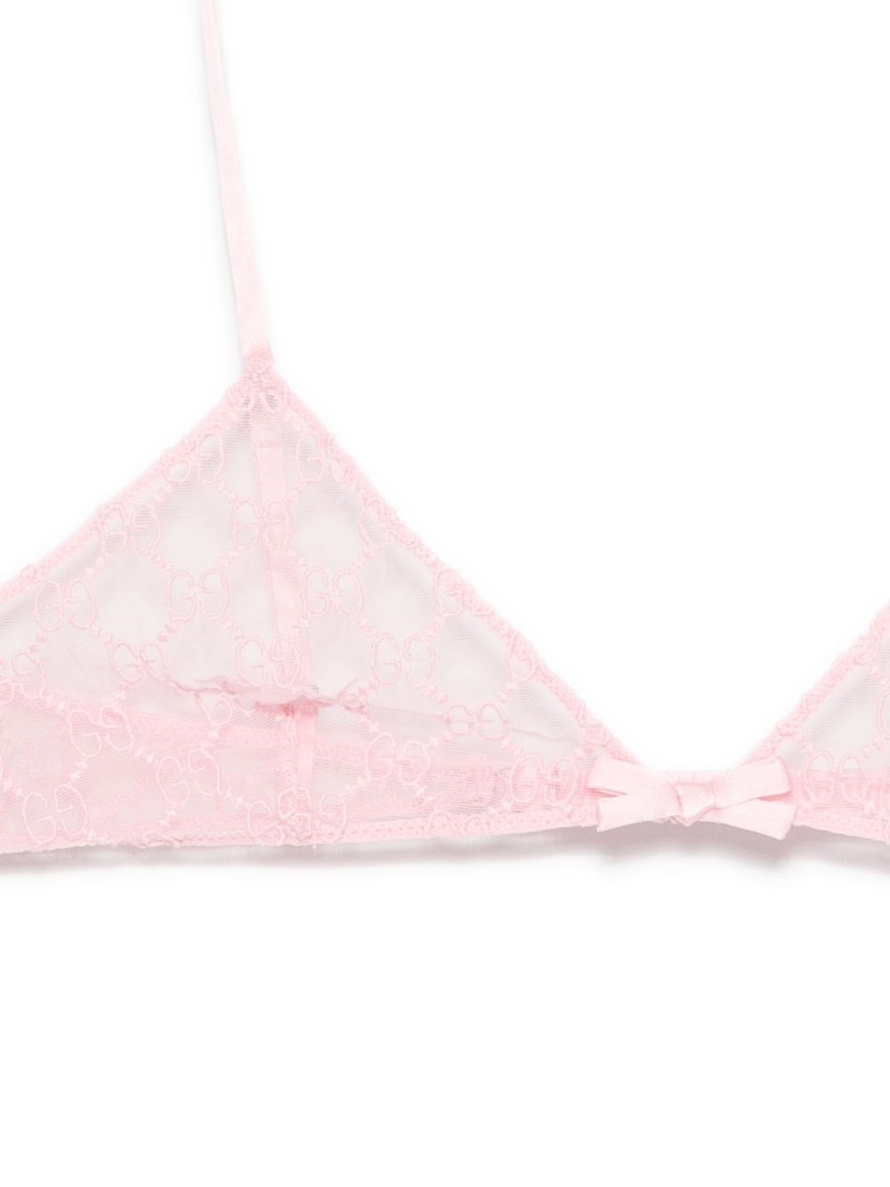 GG tulle bra - 2