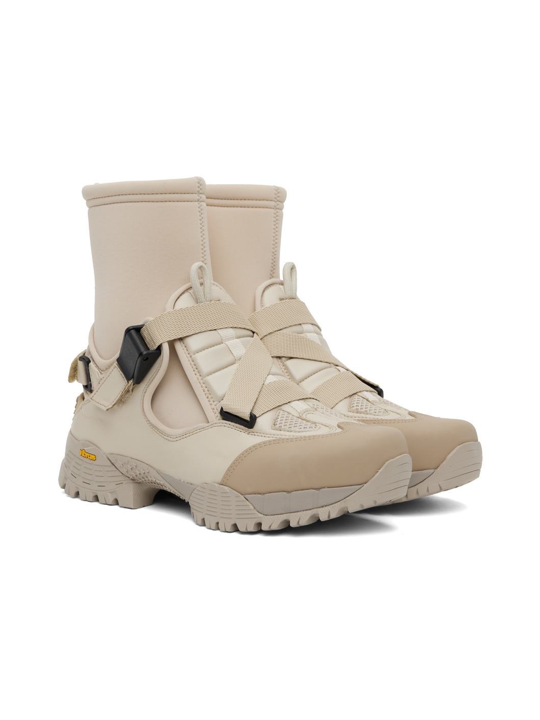 Beige Cloud Walker Sneakers - 4