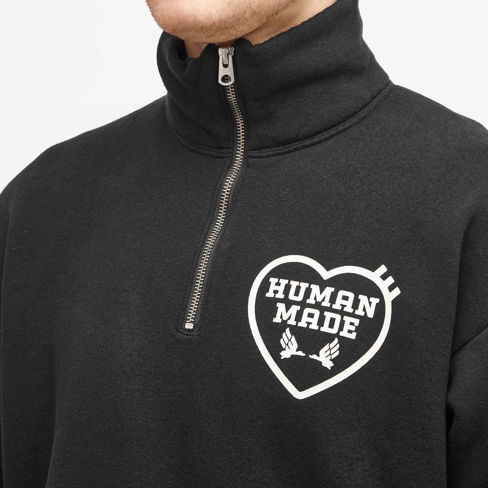 Human Made Military Half-Zip Sweatshirt - 5