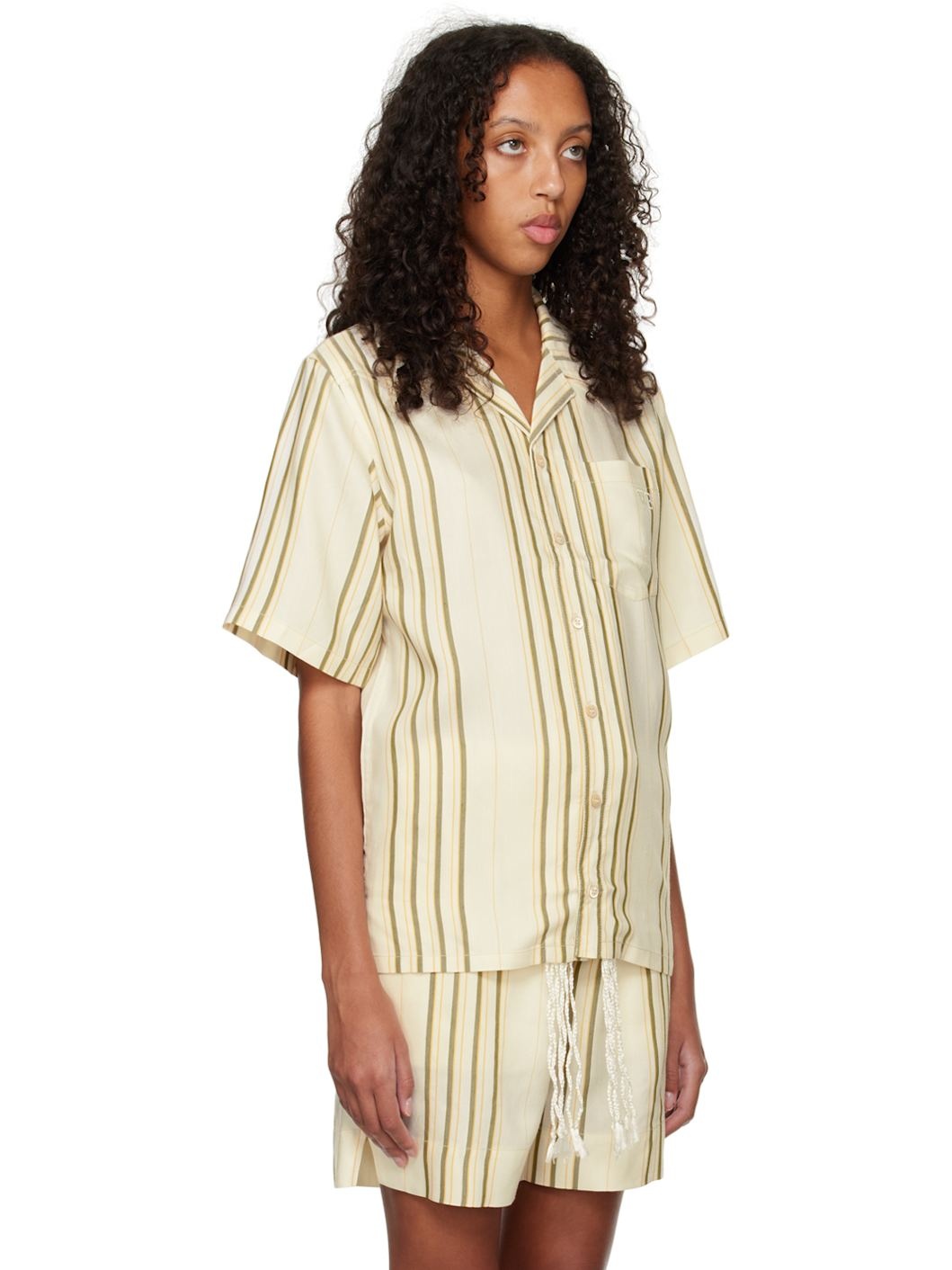SSENSE Exclusive Beige Shirt - 2