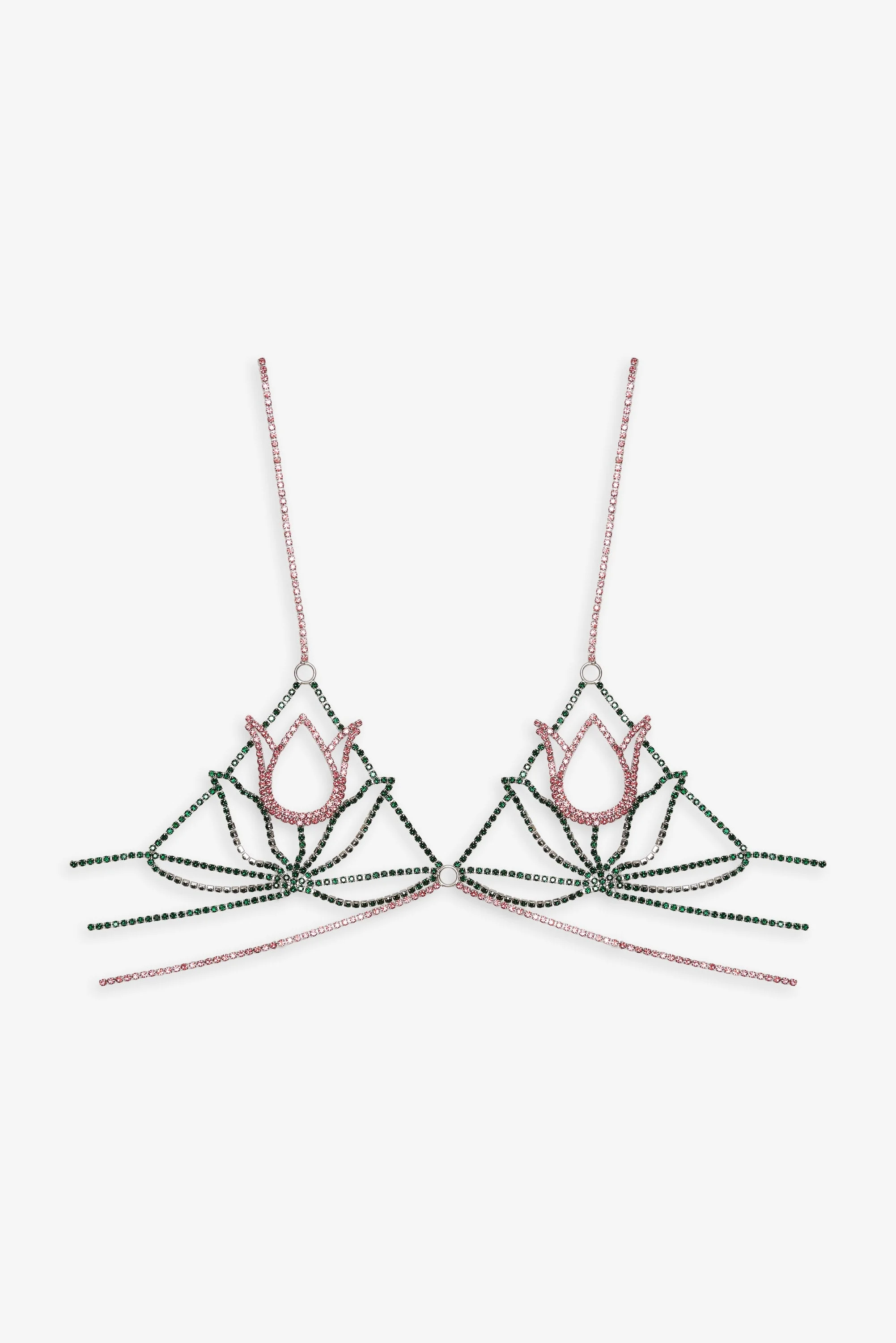Tulip Rhinestone Bralette - 1