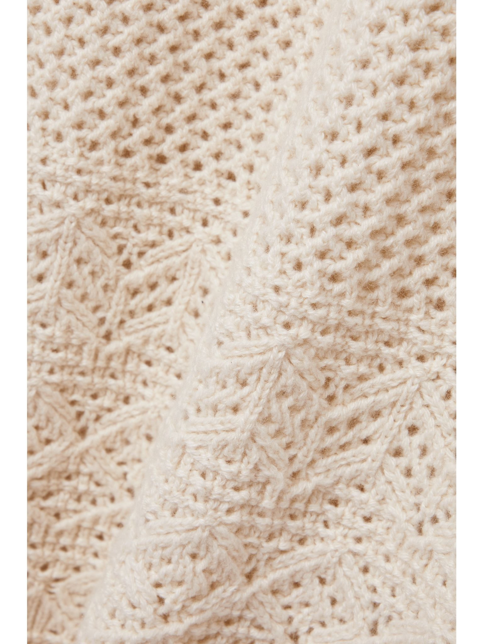 Engadin pointelle-knit cashmere maxi dress Cream - 5