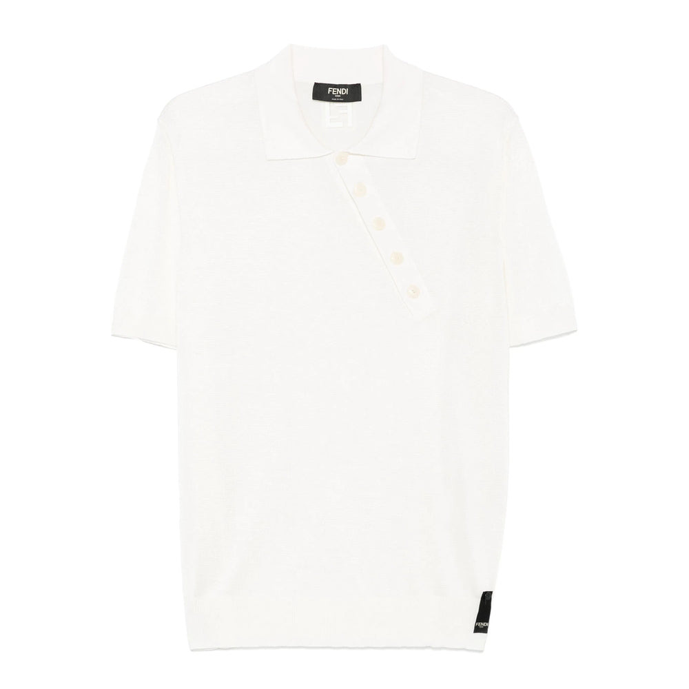Fendi Neutrals Polo Shirts Men - 1