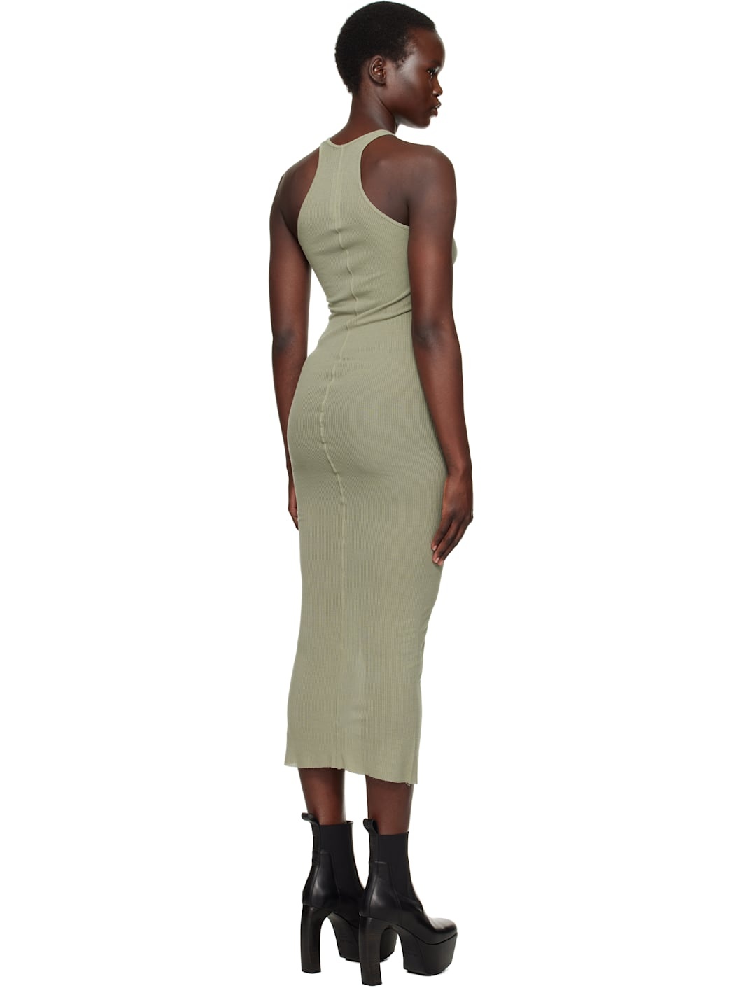 Green Hollywood Tank Midi Dress - 3