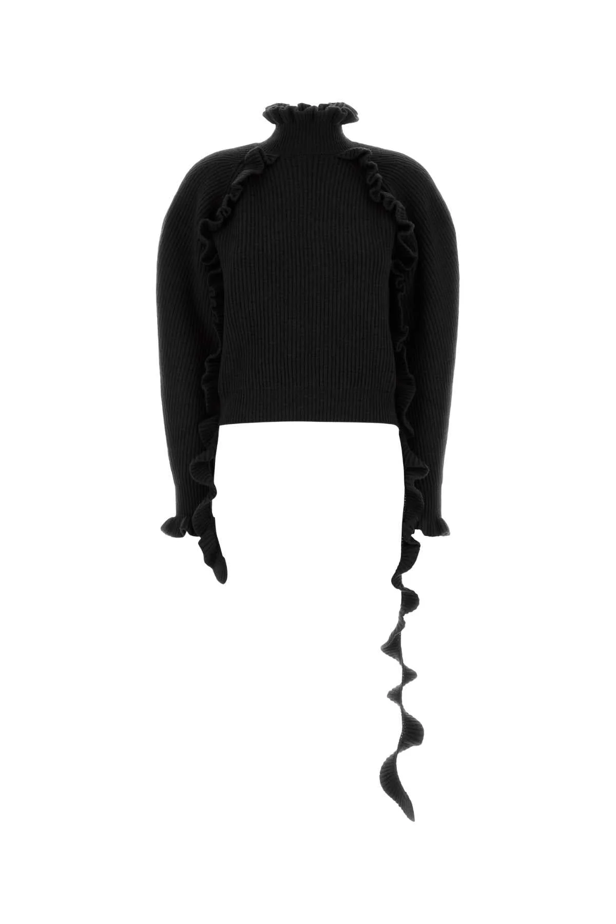 Blumarine Women Black Wool Sweater - 1