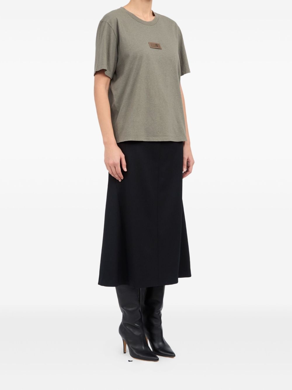 cotton T-shirt - 3