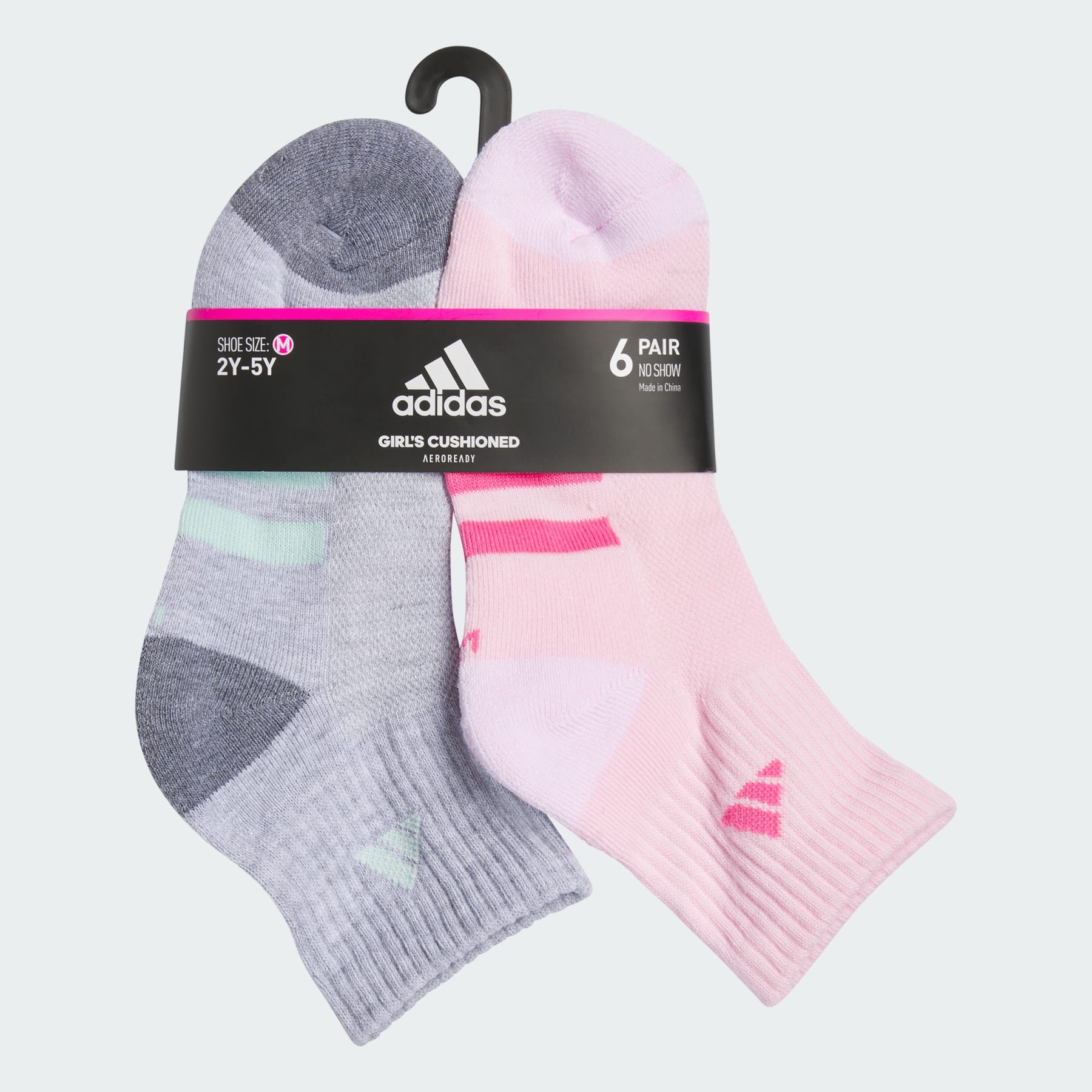 Athletic Cushioned 6-Pack Quarter Socks Kids - 3