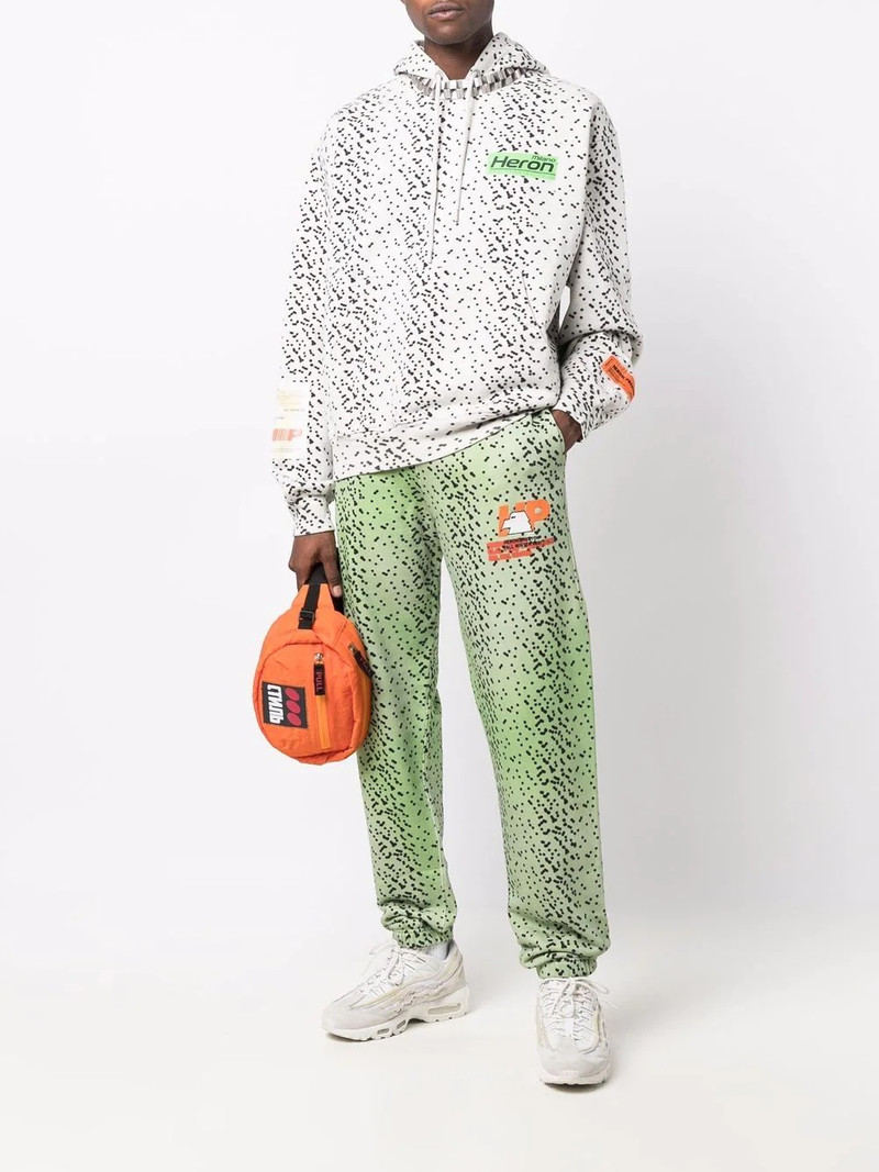 Heron Preston logo-patch track jacket outlook