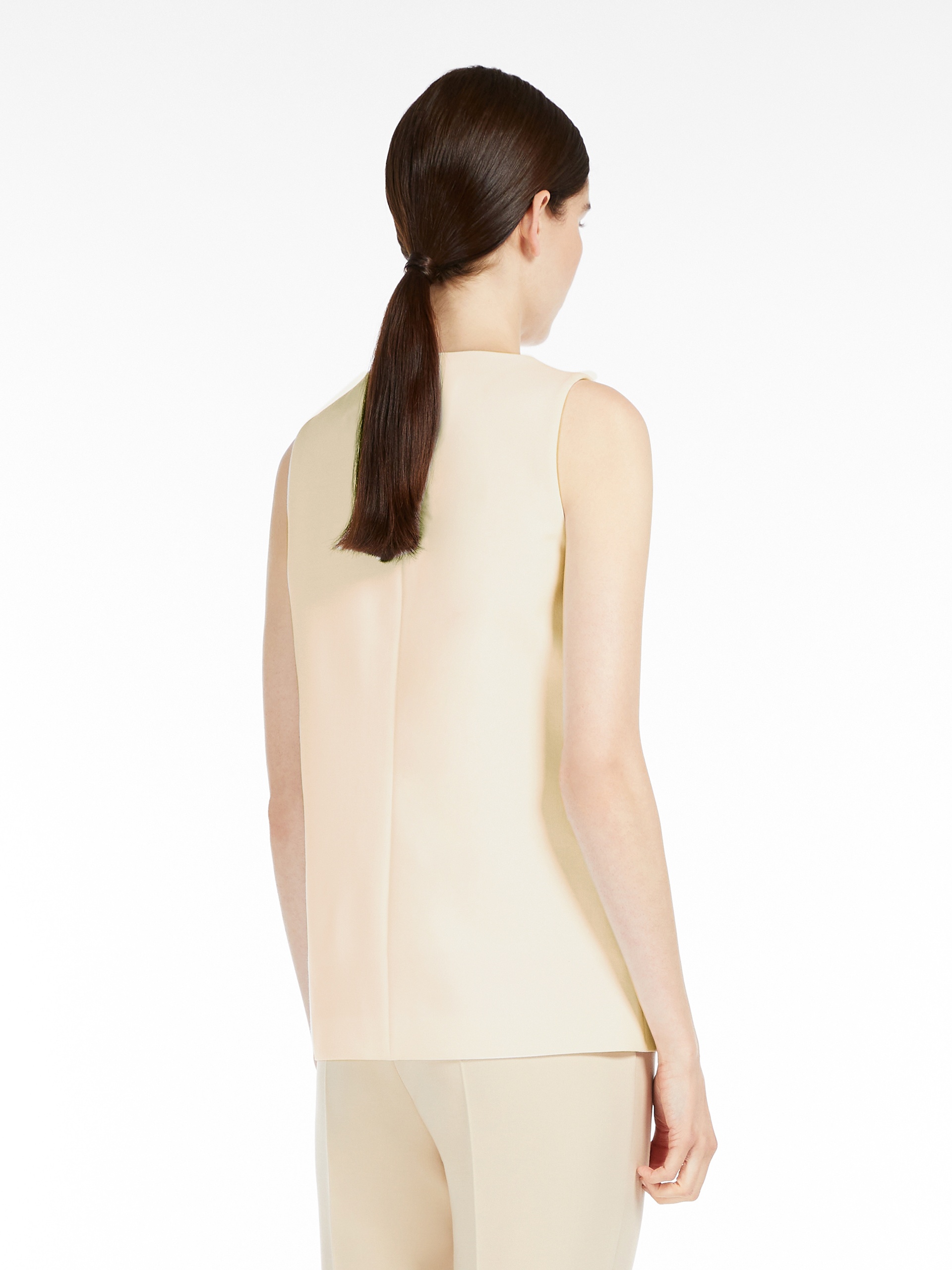 VALS Wool crêpe top - 4