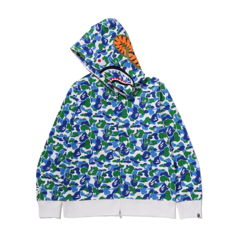 A BATHING APE® A Bathing Ape Bape Store SEIBU IKEBUKURO Shark Full Zip Hoodie 'Multicolor' 1L72-115-018 outlook