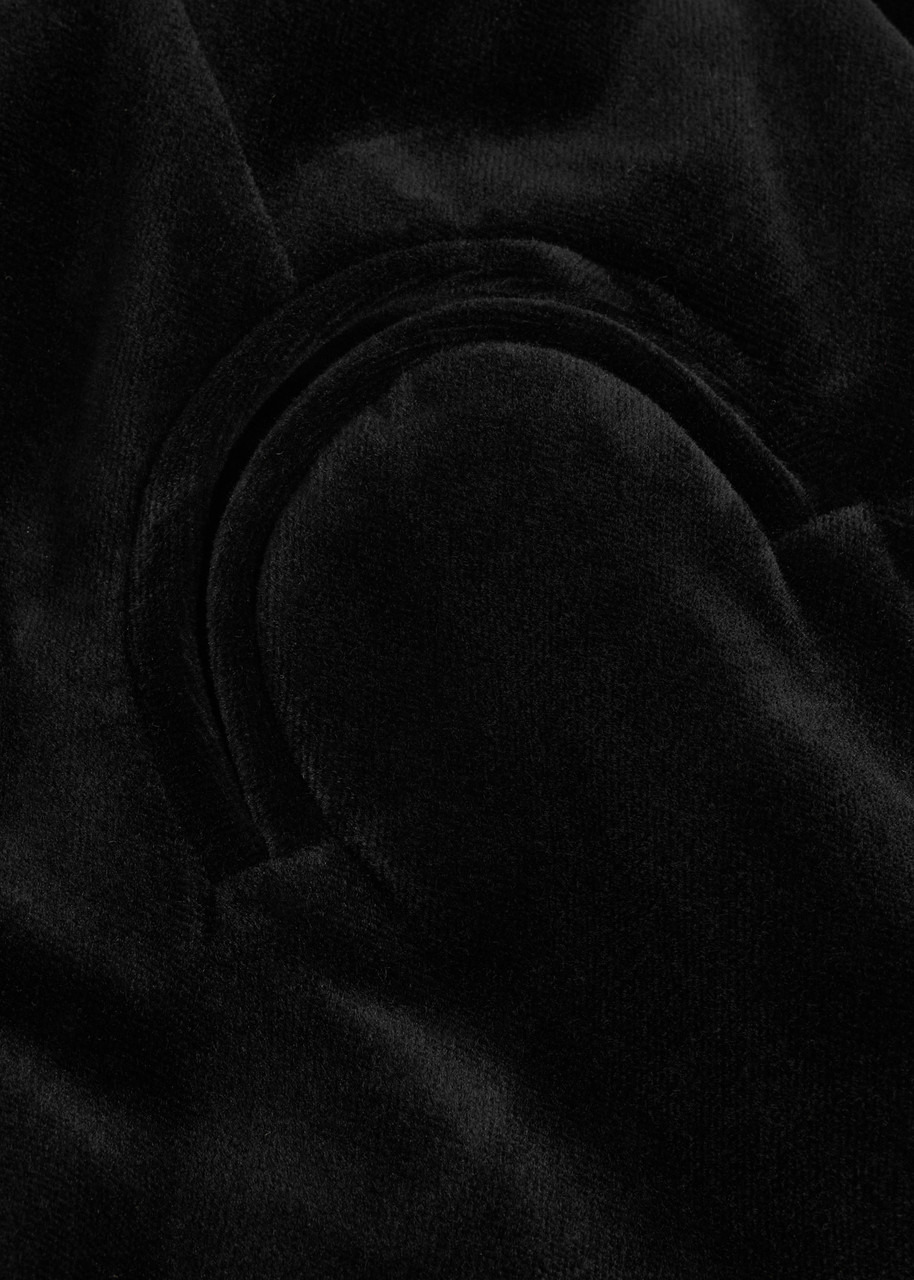 Blaze Milano Fox Pleated Velvet Trousers - 5