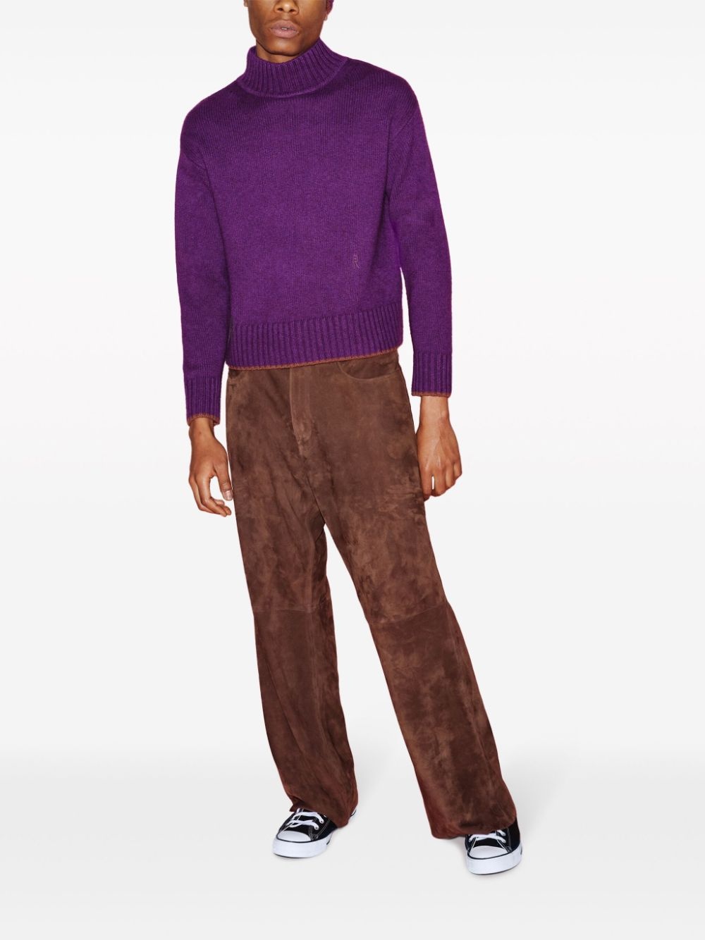 x Violet Getty wool-cashmere jumper - 3
