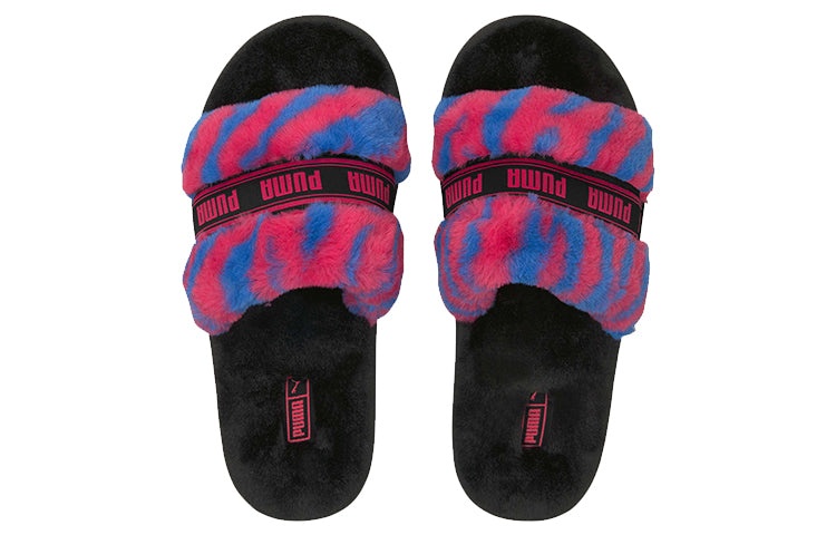 (WMNS) PUMA Fluff Slide 'Wild - Beetroot Purple' 385276-02 - 3