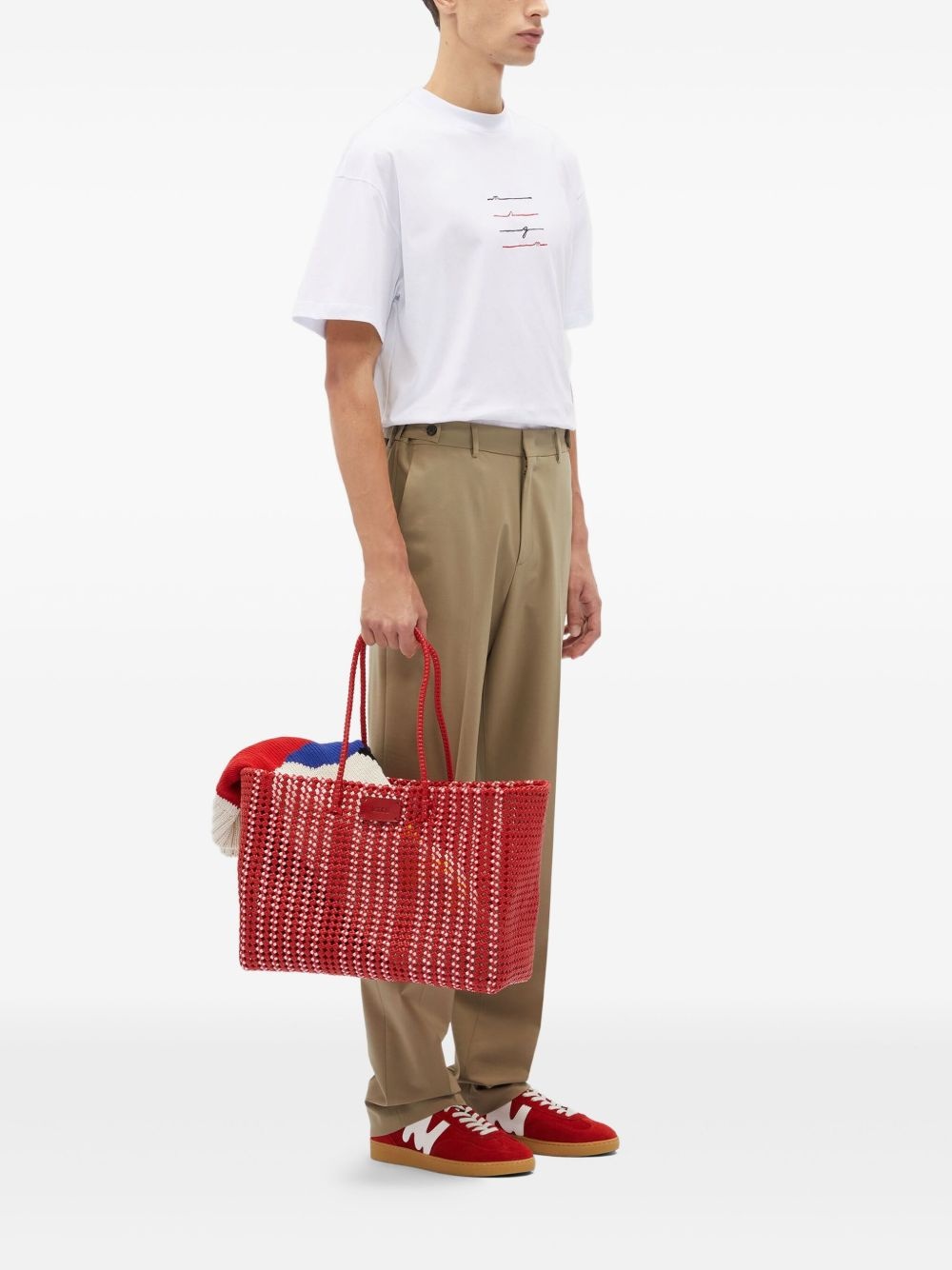 straight-leg trousers - 3