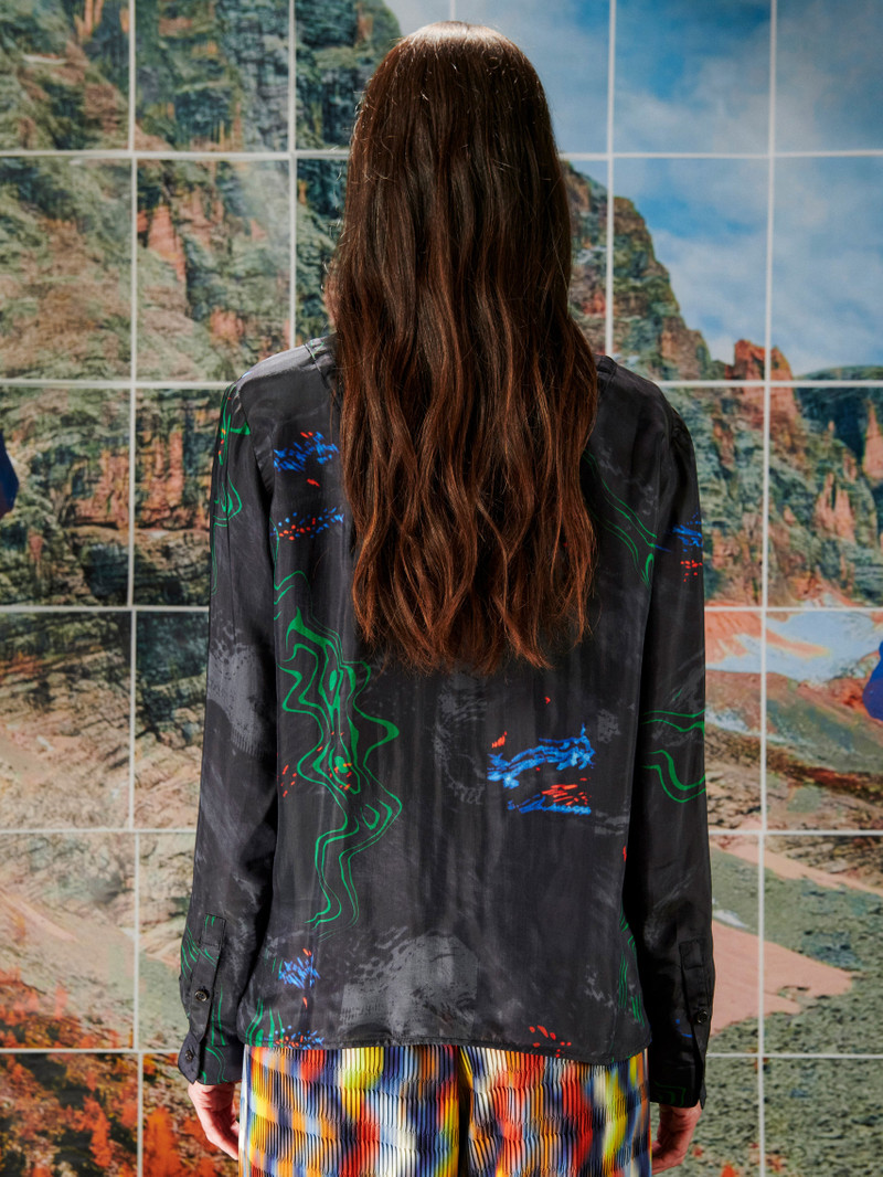 BACKPACK SHIRT - DARK FIREWORKS 5