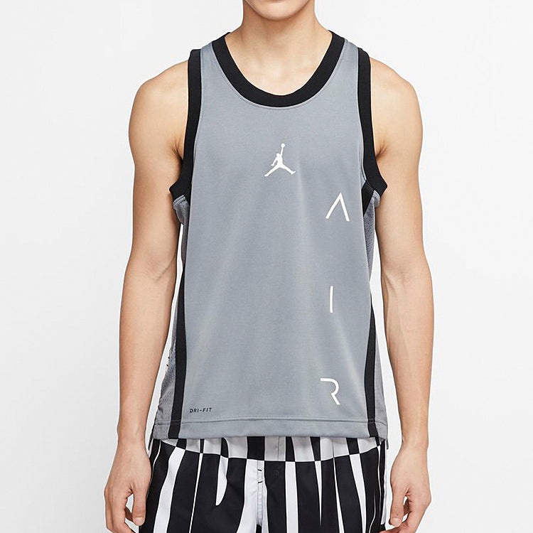 Air Jordan Air Dri-FIT Basketball Sports Vest Smoke Grey CT4766-084 - 3