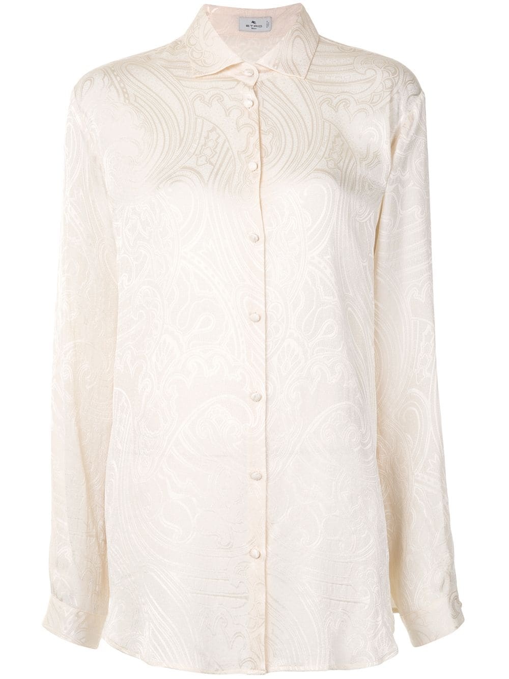 paisley brocade shirt - 1