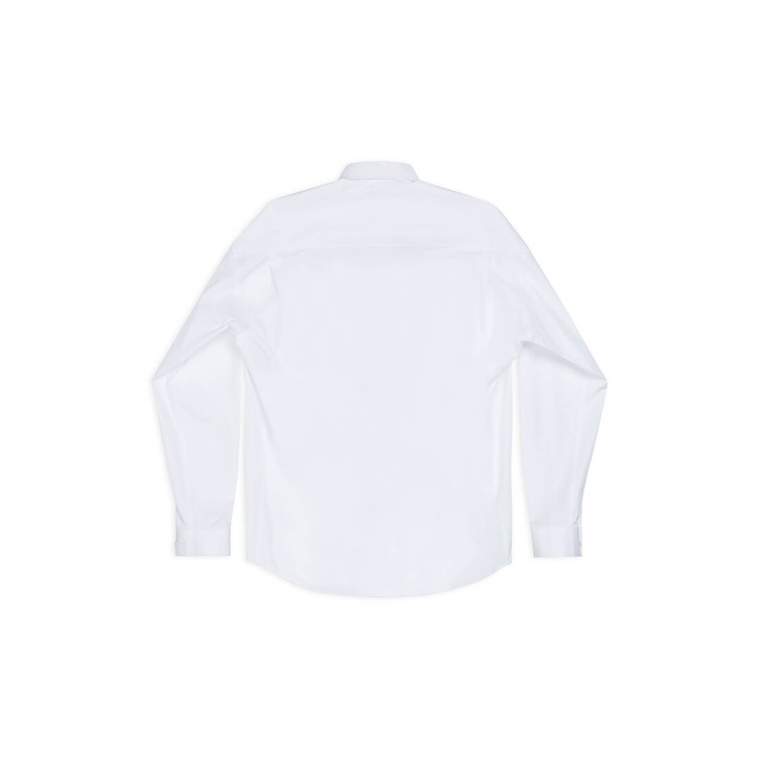 Men's Cocoon Shirt in White - 2