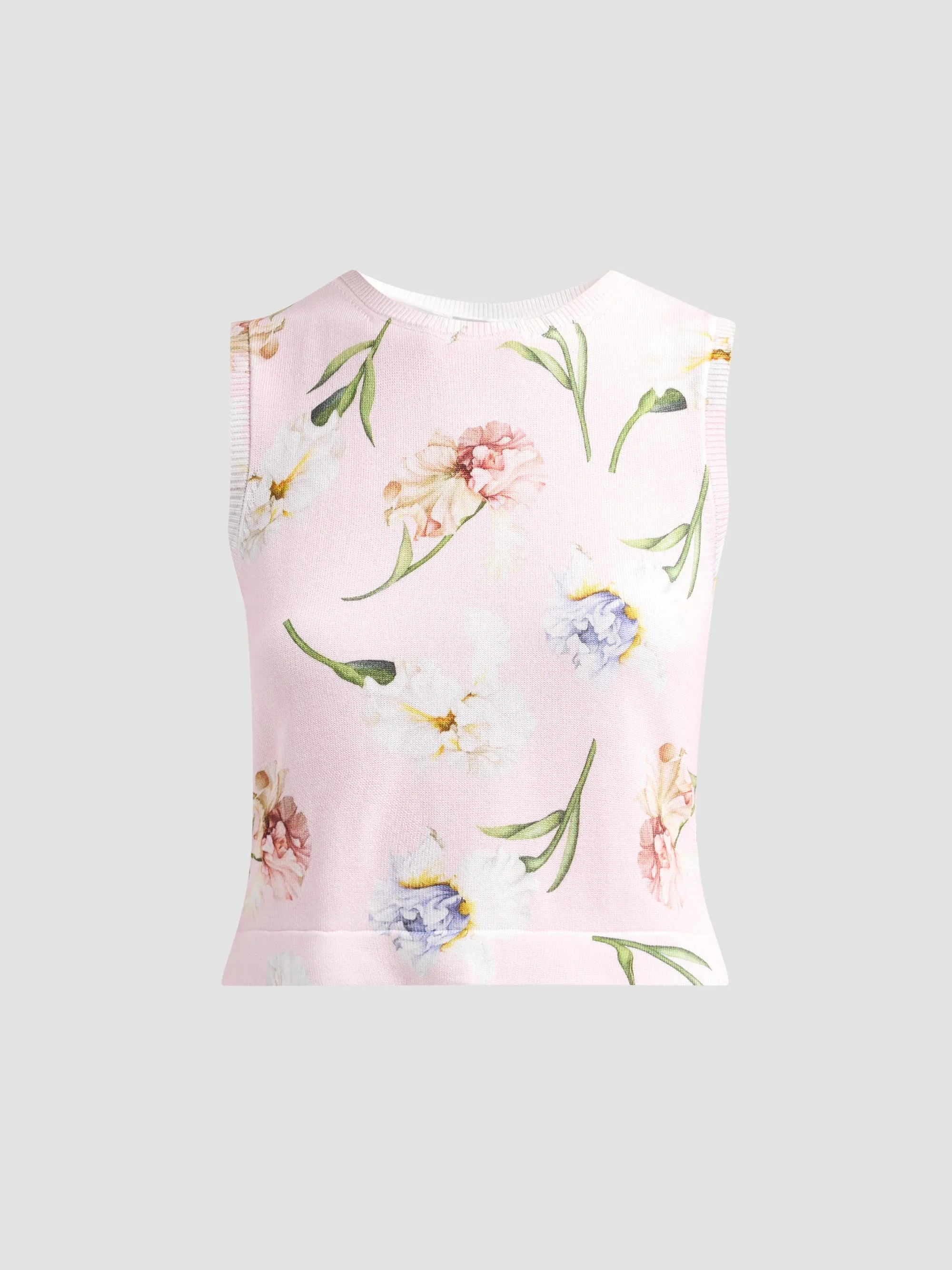 Women's Resort Printed Twinset Tank - Blossom Multi - 1