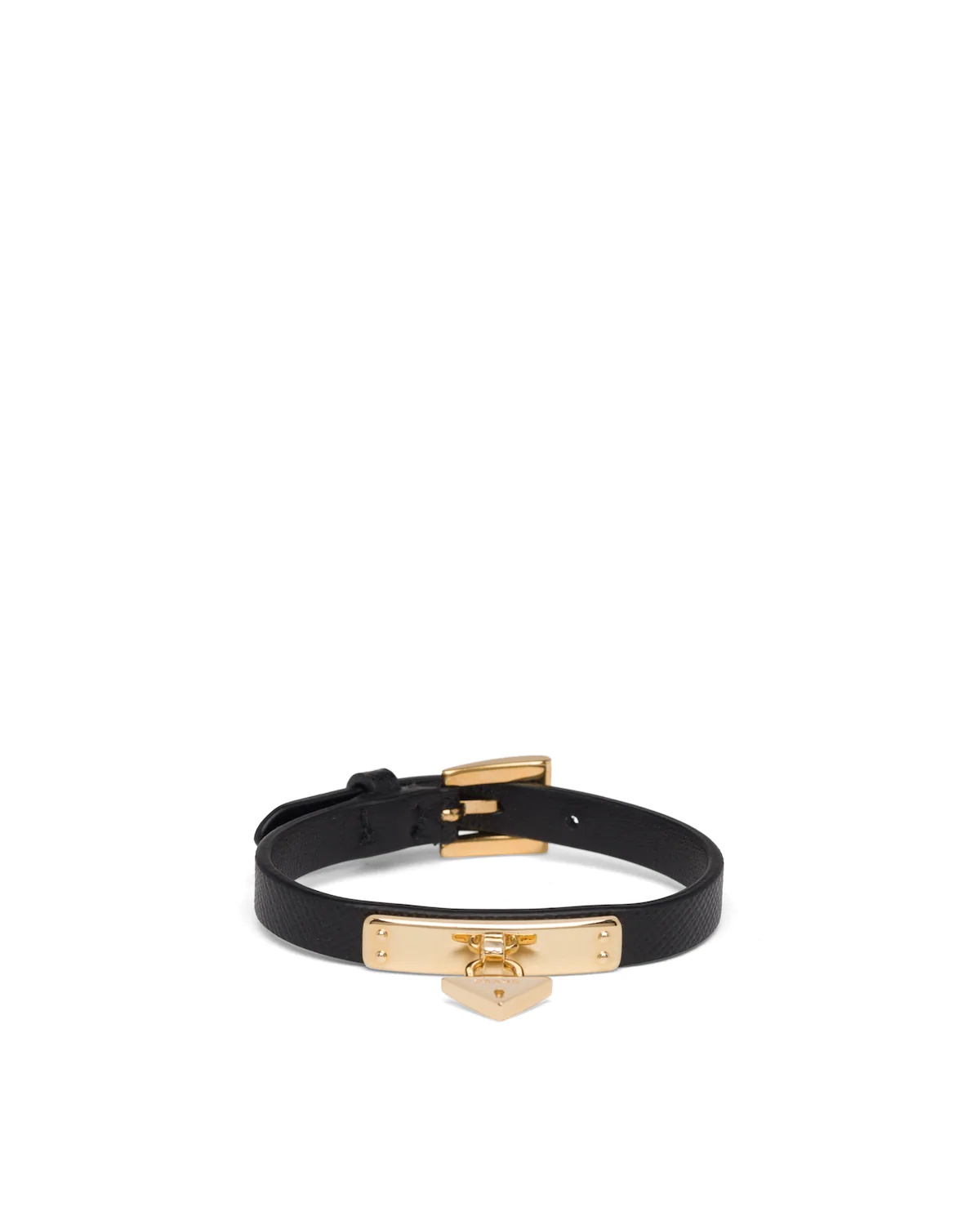 Saffiano leather bracelet - 1