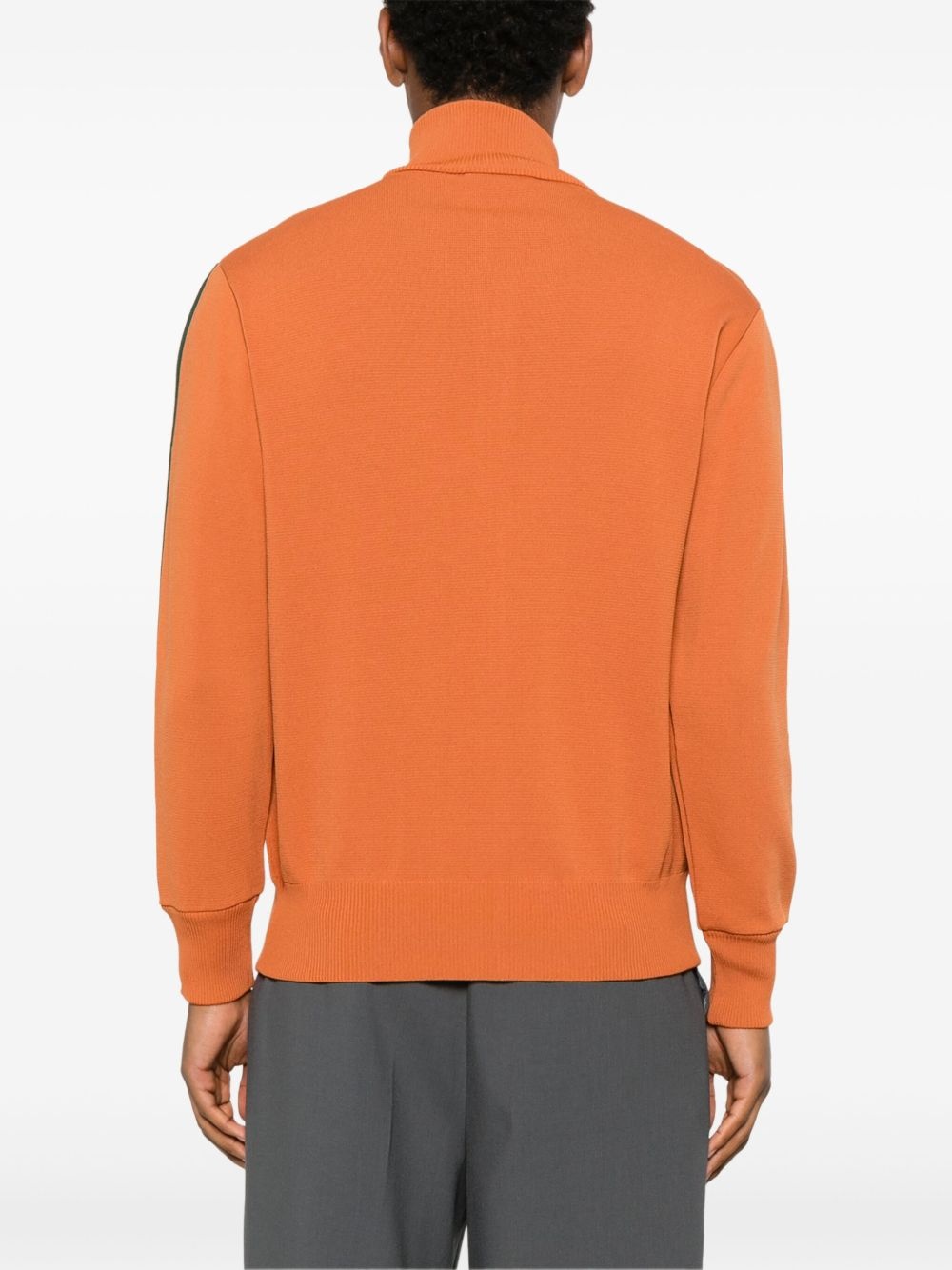 logo-appliqué zip-up sweatshirt - 4