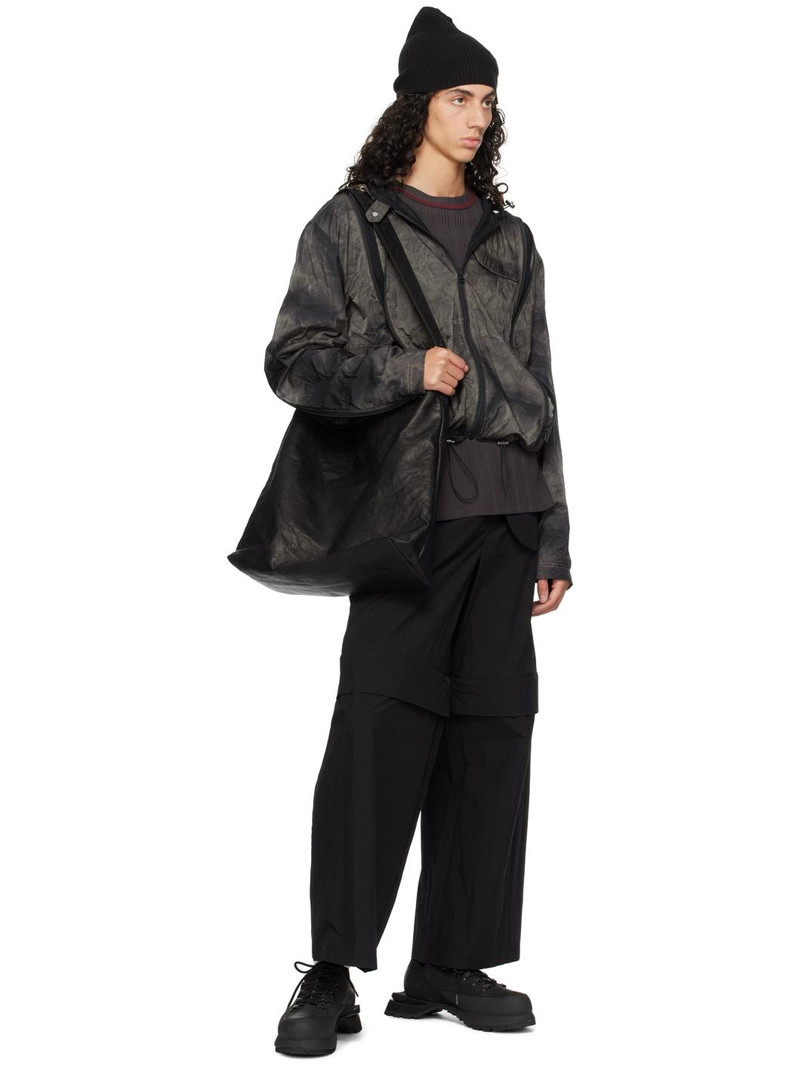 FFFPOSTALSERVICE Black Wide Waistbag Convertible Trousers outlook