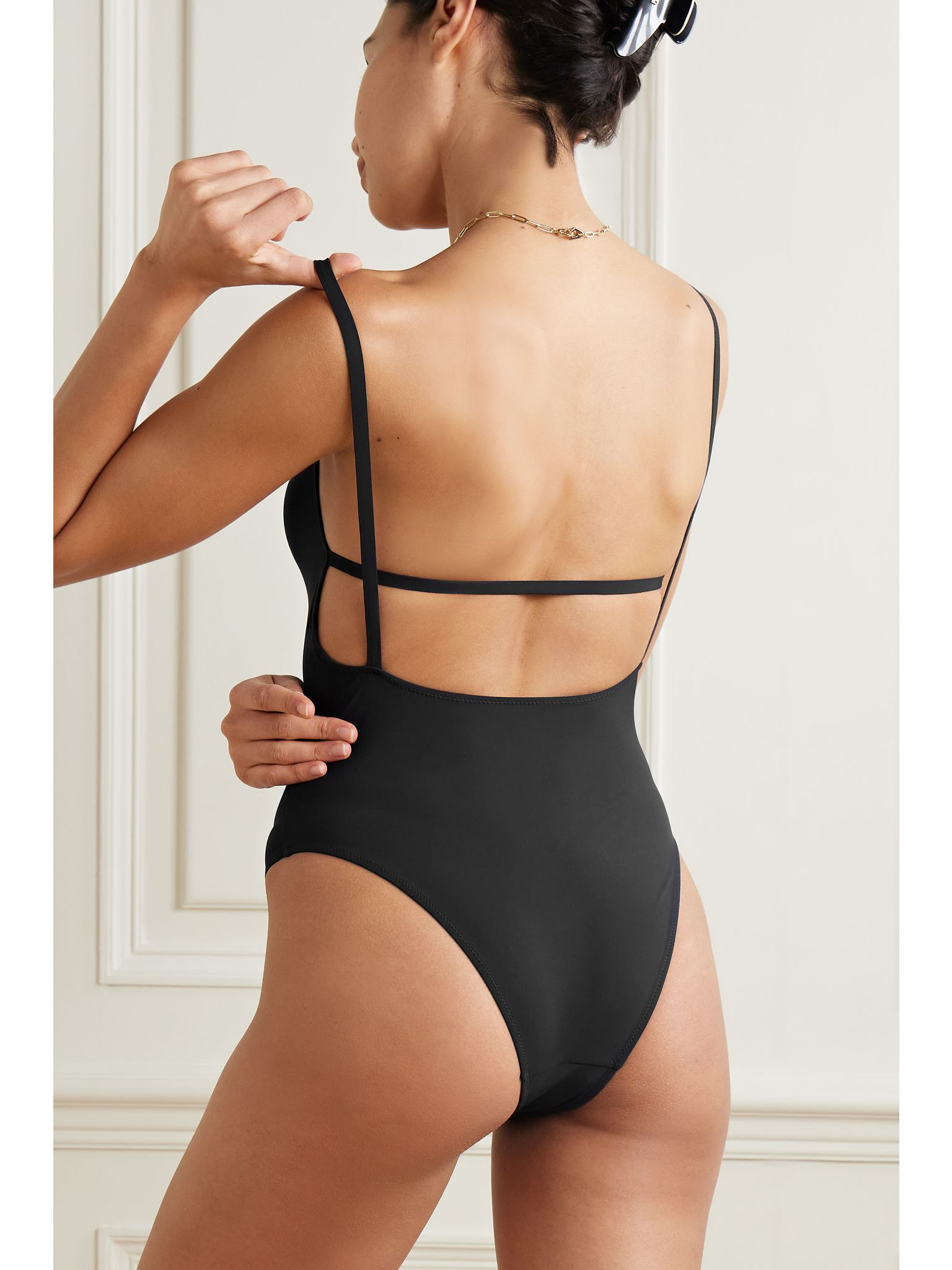 + NET SUSTAIN Tre swimsuit Black - 3