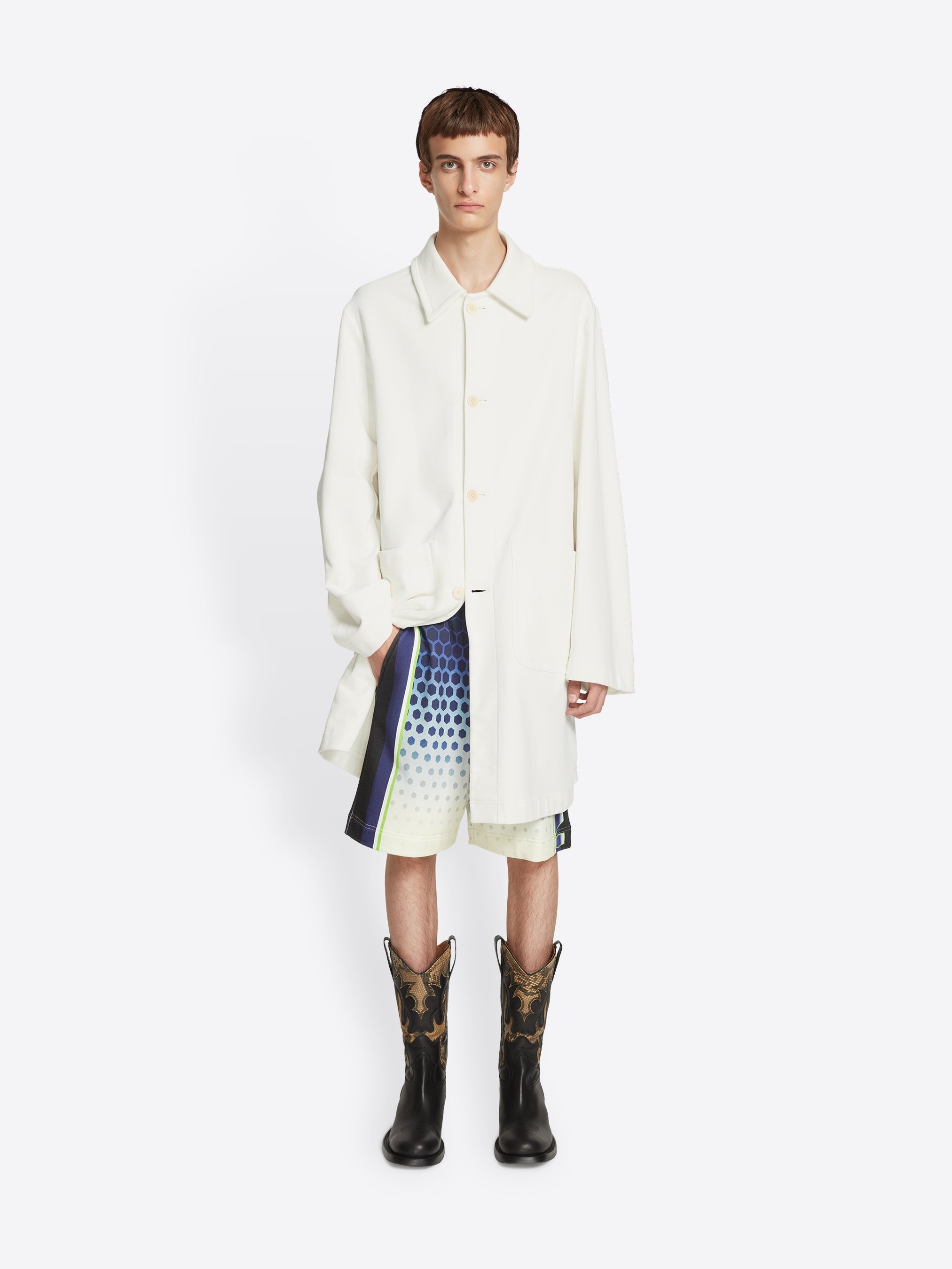 SWEATSHIRT COAT - 2