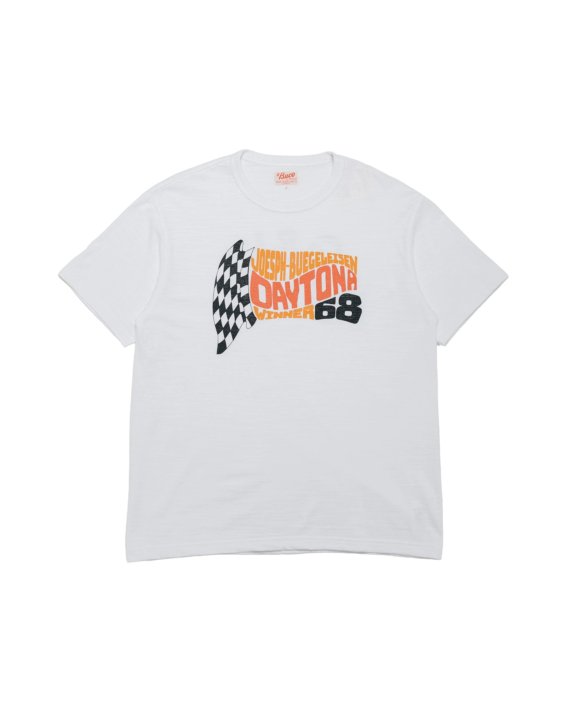 BC26008 Athletic T-Shirt / Daytona 68' White - 1